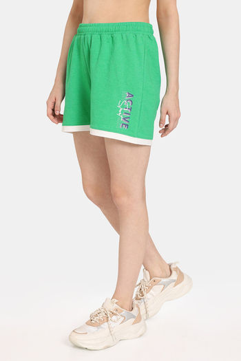 Buy Rosaline Bounds Easy Movement Shorts - Bright Green